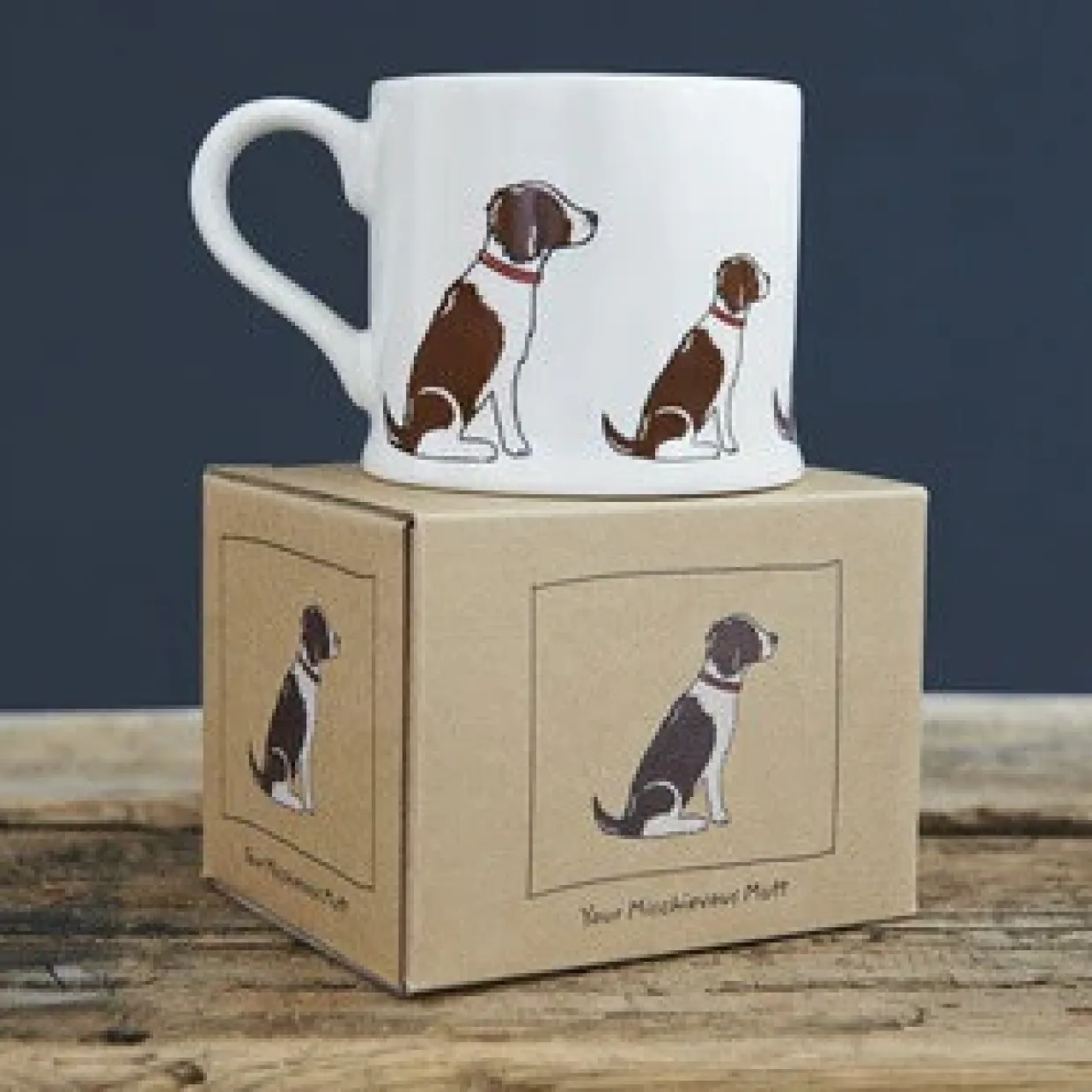 Springer Spaniel (Liver & White) Mug Boxed