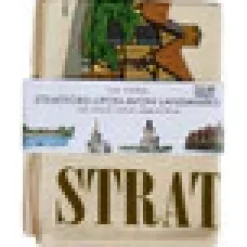 Stratford-Upon-Avon Landmarks Tea Towel