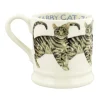 Tabby Cat 1/2 Pint Mug