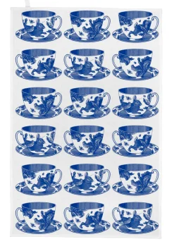 Teacup Tea Towel By Thornback & Peel