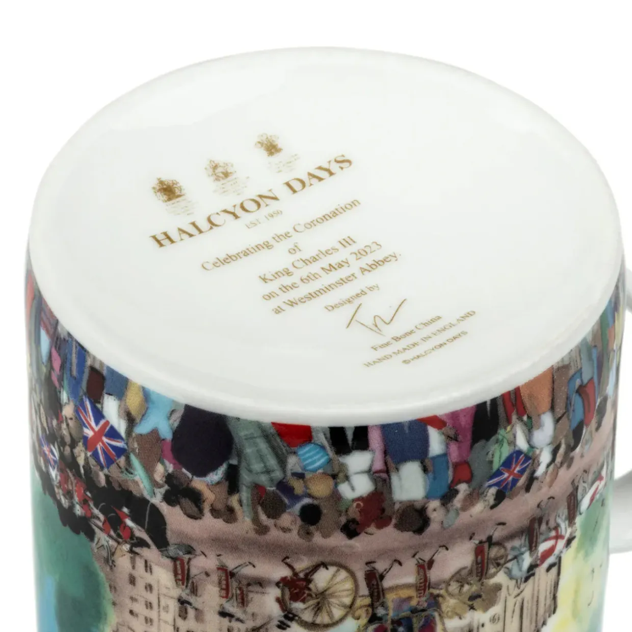 The Coronation At Westminster Abbey Bone China Mug