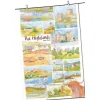 The Highlands By Emma Ball Tea Towel