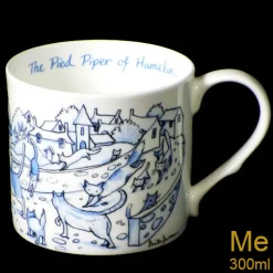 The Pied Piper Blue Mug