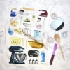 Time To Bake Tea Towel By Corinne Alexander