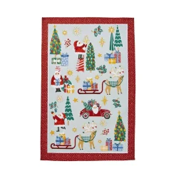 Tis The Season Recycled Cotton Tea Towel