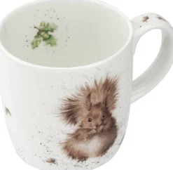 Treetops Redhead' Squirrel Bone China Mug