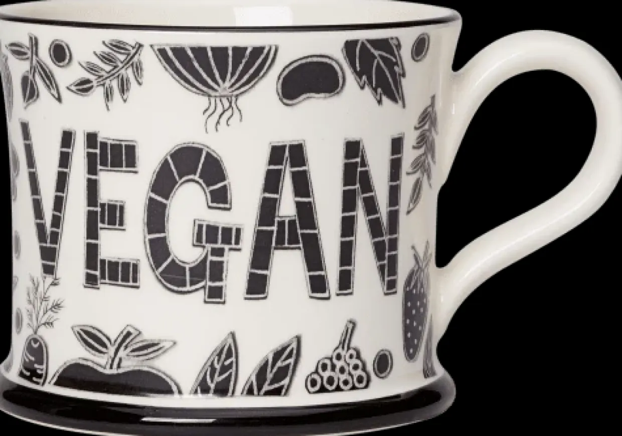 Trust Me I'M Vegan Mug By Moorland Pottery