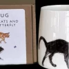 Two Cats And A Butterfly Mug
