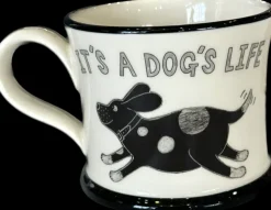 Walkies In Acton, Ma Mug By Moorland Pottery