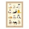 When The Cat's Away Tea Towel