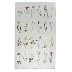Wild Flowers Tea Towel