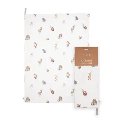 Woodlanders' Woodland Animal Tea Towel