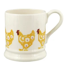 Yellow Hen 1/2 Pint Mug