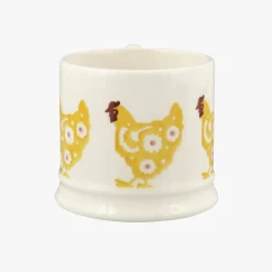 Yellow Hen Small Mug