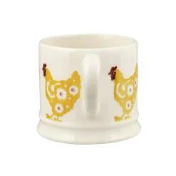 Yellow Hen Small Mug