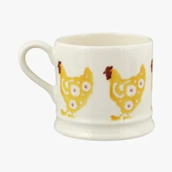 Yellow Hen Small Mug