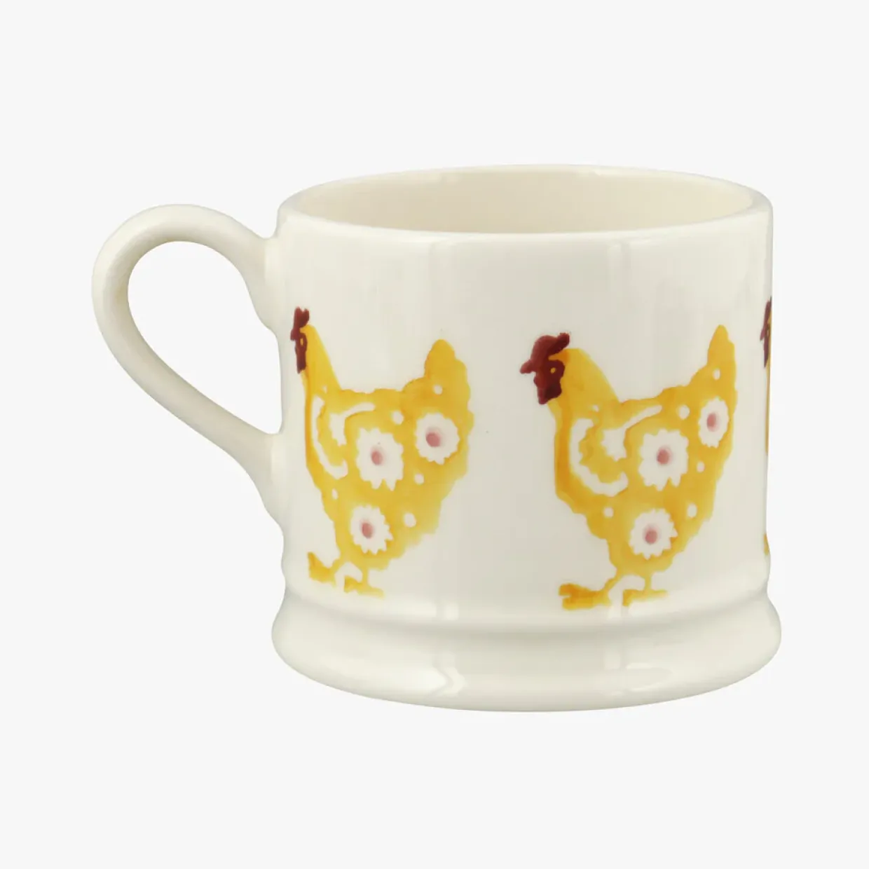 Yellow Hen Small Mug
