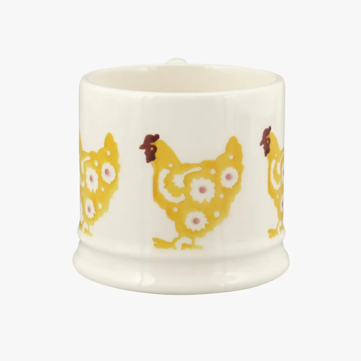 Yellow Hen Small Mug